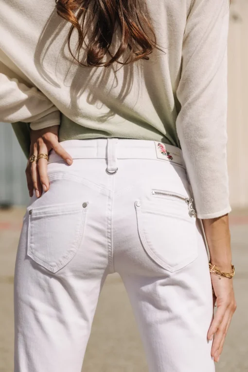Super Slim | Cropped*Freeman T. Porter Alexa Cropped white