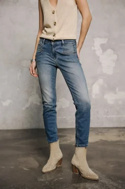 High Waist | Super Slim*Freeman T. Porter Alexa High Waist Cropped sicilian