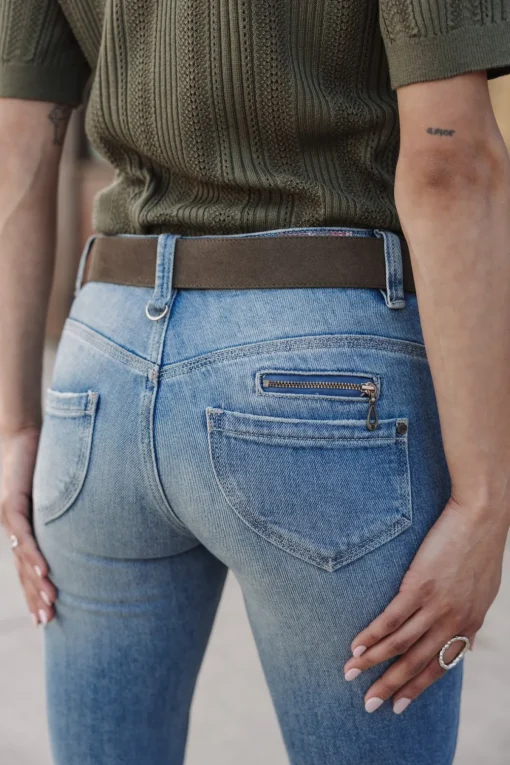 High Waist | Super Slim*Freeman T. Porter Alexa High Waist Cropped pirana