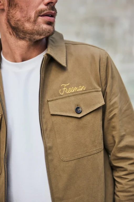 Jackets & Overshirts*Freeman T. Porter Antonio Dover duskygreen
