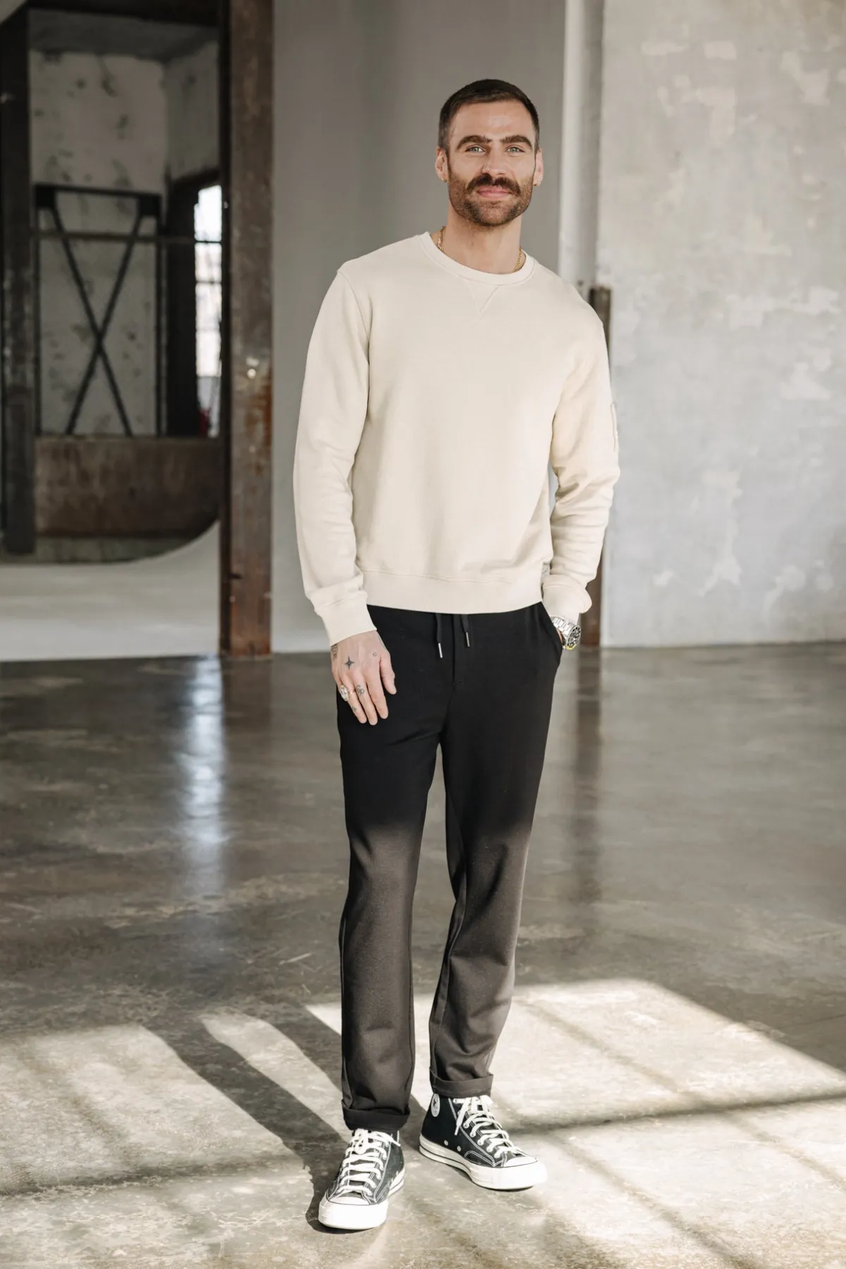 Sweaters & Sweatshirts*Freeman T. Porter Baton Snug overcast