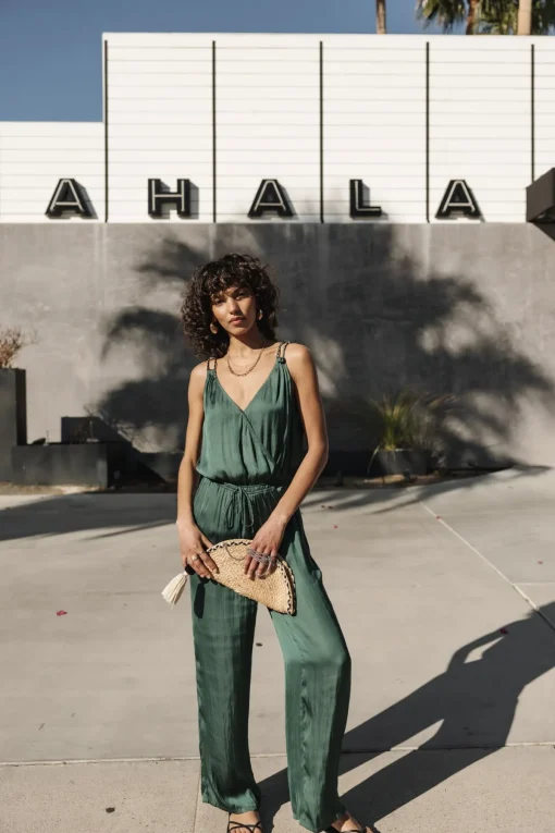 Overalls & Dungarees*Freeman T. Porter Carlane Plain Color thyme