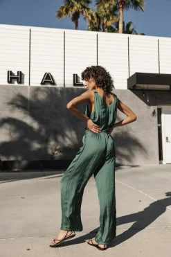 Overalls & Dungarees*Freeman T. Porter Carlane Plain Color thyme