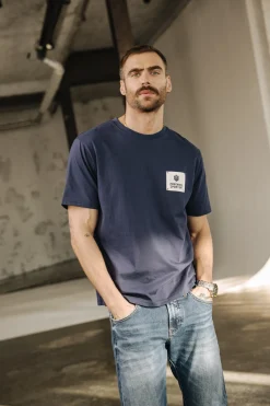 T-Shirts & Polos*Freeman T. Porter Chuck Patch navy