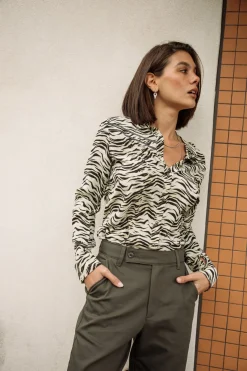 Tops & Shirts*Freeman T. Porter Crizia Green Tiger original