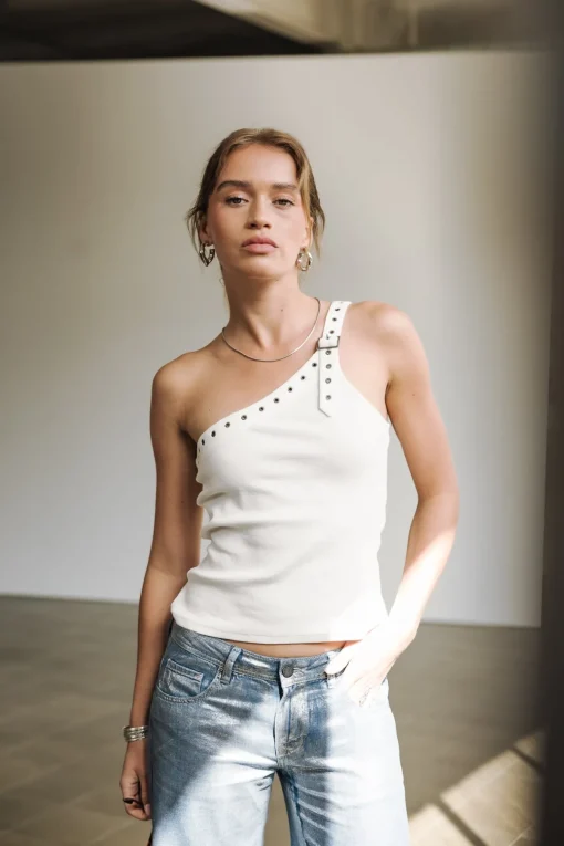 Tops & Shirts*Freeman T. Porter Danae Rib white