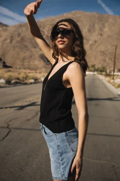 Mesh | Tops & Shirts*Freeman T. Porter Daria Pointelle black