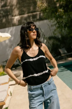 Tops & Shirts*Freeman T. Porter Dastina tieu0026dye midnight