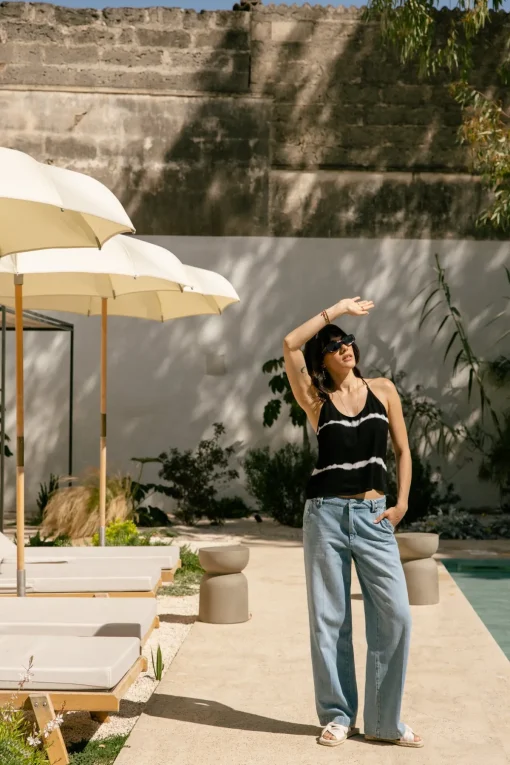 Tops & Shirts*Freeman T. Porter Dastina tieu0026dye midnight