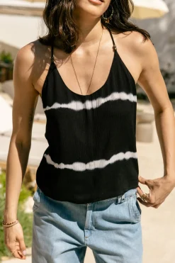 Tops & Shirts*Freeman T. Porter Dastina tieu0026dye midnight