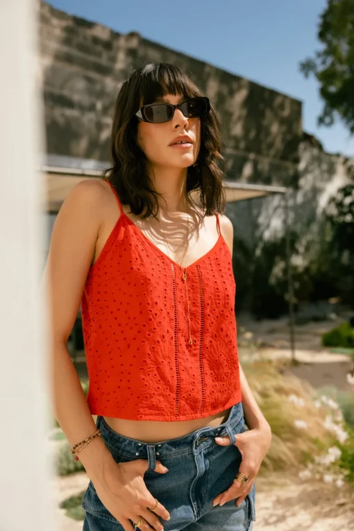 Tops & Shirts*Freeman T. Porter Dineta Summer Lace lollipop