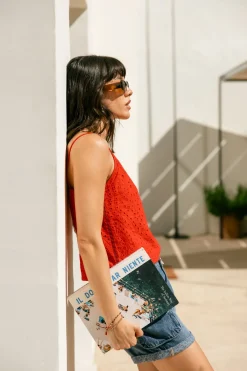 Tops & Shirts*Freeman T. Porter Dineta Summer Lace lollipop