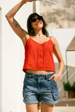 Tops & Shirts*Freeman T. Porter Dineta Summer Lace lollipop