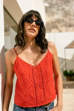 Tops & Shirts*Freeman T. Porter Dineta Summer Lace lollipop