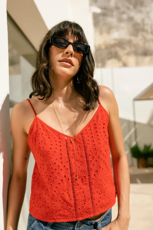 Tops & Shirts*Freeman T. Porter Dineta Summer Lace lollipop