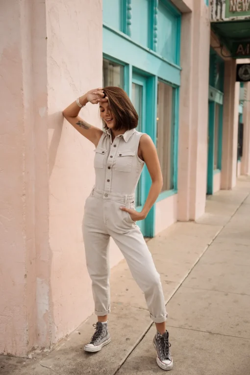 Overalls & Dungarees*Freeman T. Porter Eleonore California simplytaupe
