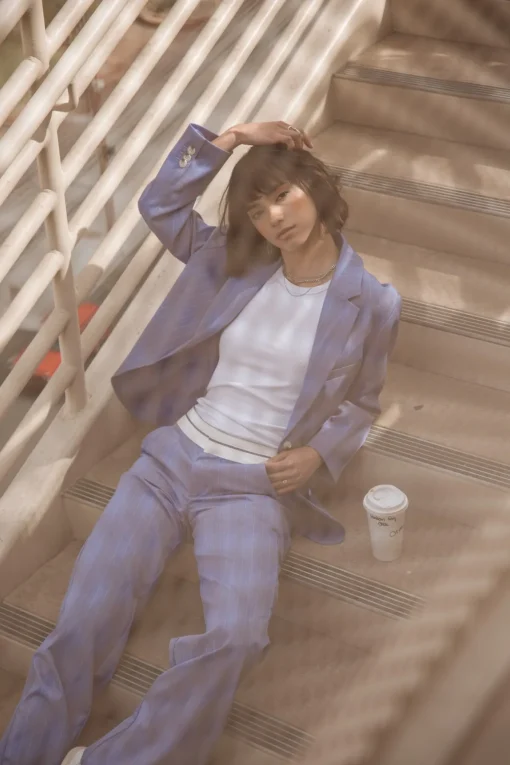 Colored Pants | Large*Freeman T. Porter Eliza Cairo jacaranda