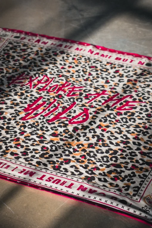Accessories*Freeman T. Porter Fathia Wild Leopard Small pearledivory