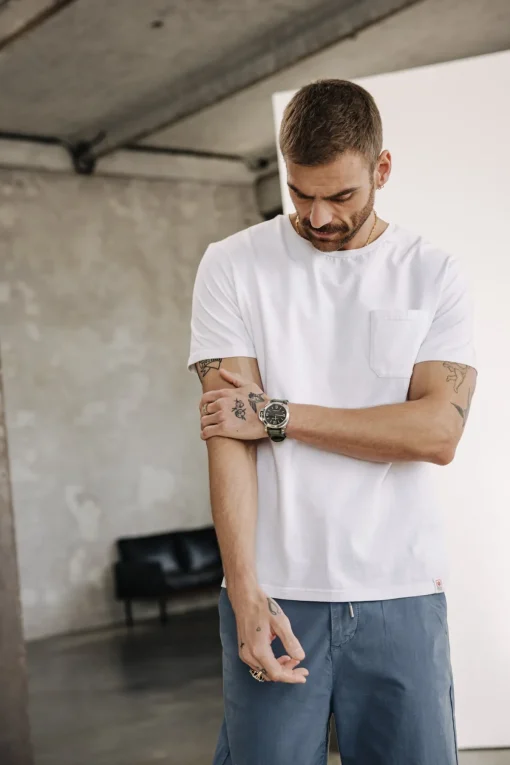T-Shirts & Polos*Freeman T. Porter Flavio Illinois brightwhite