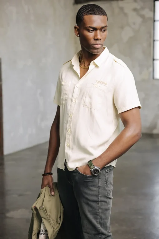Shirts*Freeman T. Porter Glenn Cosy whitecapgray