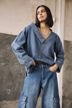 Tops & Shirts*Freeman T. Porter Hazel Denim wembley