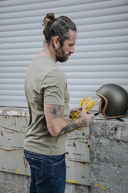 T-Shirts & Polos*Freeman T. Porter Ivander Crew deeplichengreen