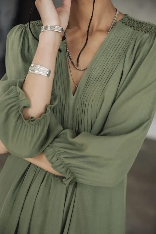 Dresses & Skirts*Freeman T. Porter Juna Plain Color olivine