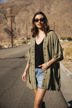Tops & Shirts*Freeman T. Porter Kanna Sahara Trip deeplichengreen
