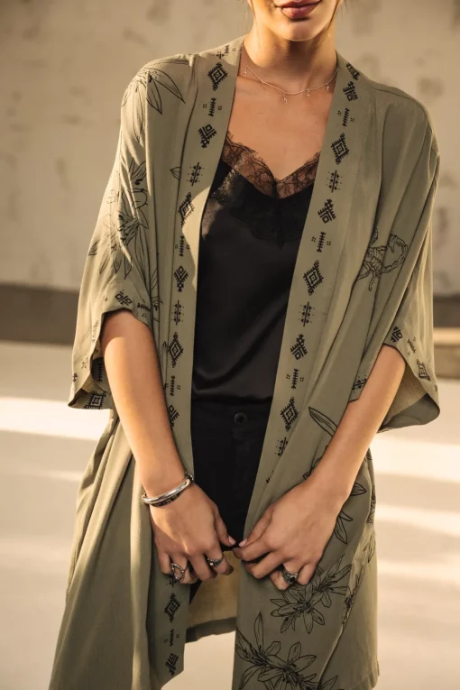 Tops & Shirts*Freeman T. Porter Kanna Sahara Trip deeplichengreen