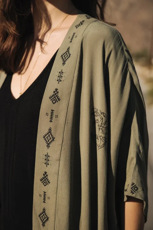 Tops & Shirts*Freeman T. Porter Kanna Sahara Trip deeplichengreen