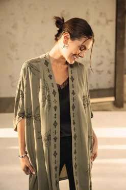 Tops & Shirts*Freeman T. Porter Kanna Sahara Trip deeplichengreen