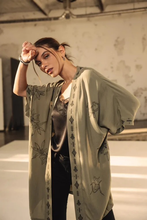 Tops & Shirts*Freeman T. Porter Kanna Sahara Trip deeplichengreen