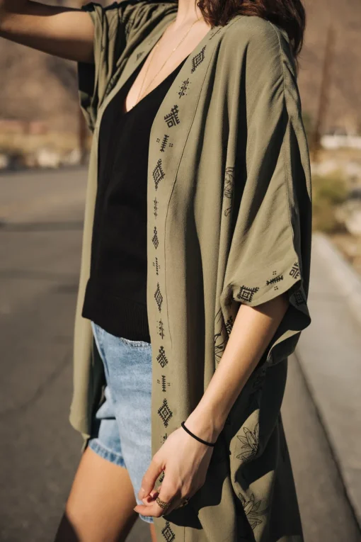Tops & Shirts*Freeman T. Porter Kanna Sahara Trip deeplichengreen