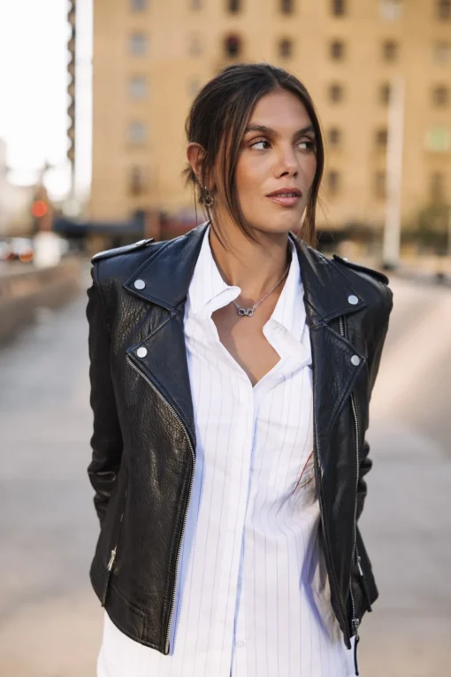 Jackets & Blazers*Freeman T. Porter Kristen Leather black