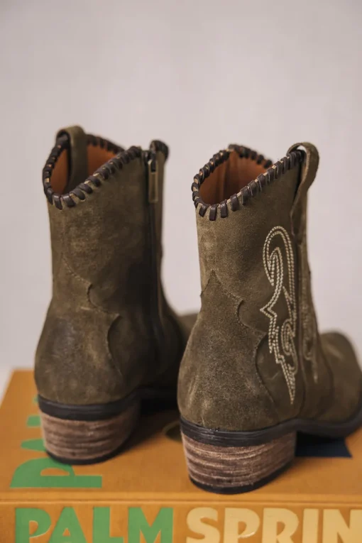 Shoes*Freeman T. Porter Laurene Suede Embro olive