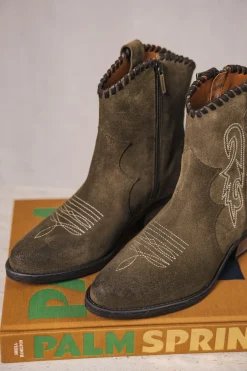 Shoes*Freeman T. Porter Laurene Suede Embro olive