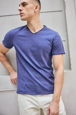 T-Shirts & Polos*Freeman T. Porter Leandro Kansas vintageindigo