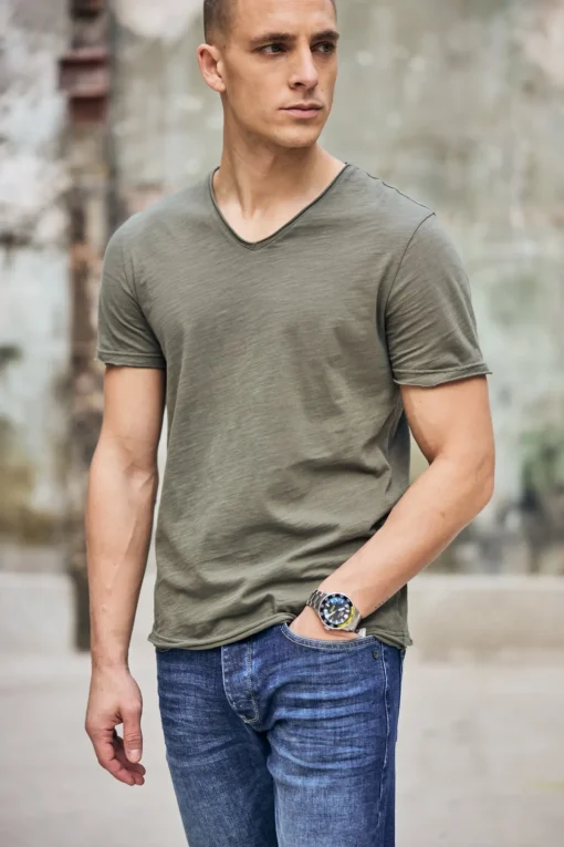 T-Shirts & Polos*Freeman T. Porter Leandro Kansas deeplichengreen