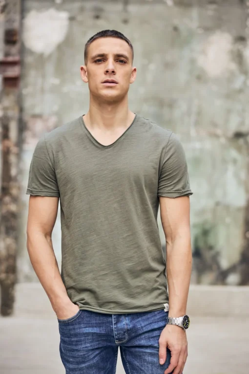 T-Shirts & Polos*Freeman T. Porter Leandro Kansas deeplichengreen