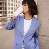 Jackets & Blazers*Freeman T. Porter Maria Cairo jacaranda