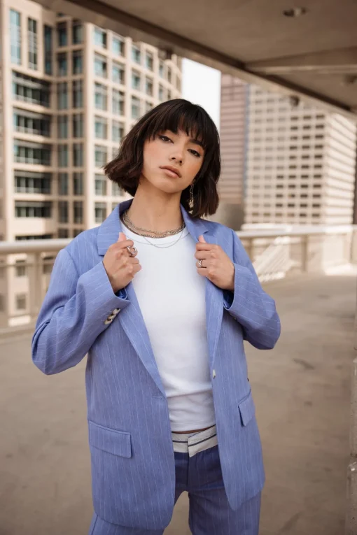 Jackets & Blazers*Freeman T. Porter Maria Cairo jacaranda