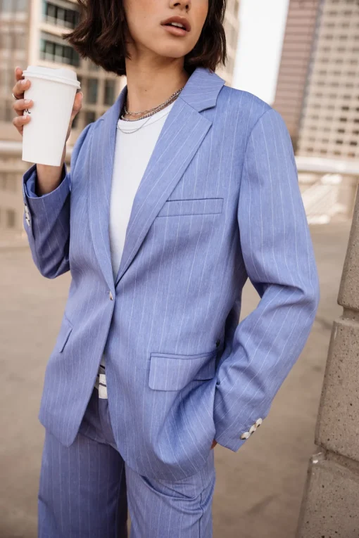 Jackets & Blazers*Freeman T. Porter Maria Cairo jacaranda