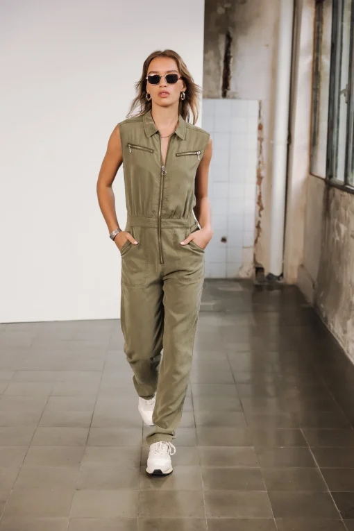 Overalls & Dungarees*Freeman T. Porter Martha Plain deeplichengreen