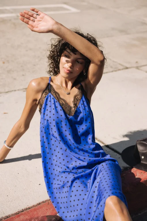Dresses & Skirts*Freeman T. Porter Mia Dots dazzlingblue