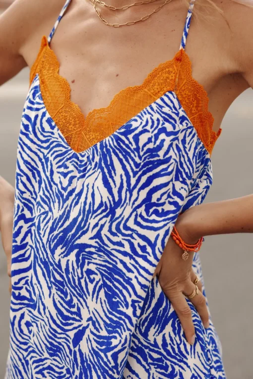 Dresses & Skirts*Freeman T. Porter Mia Zebrure dazzlingblue