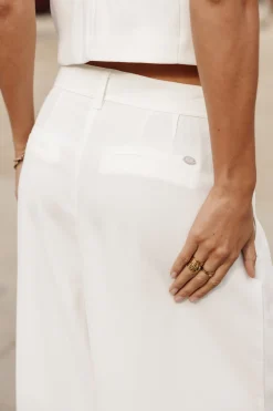 Large | High Waist*Freeman T. Porter Paolina Toscana offwhite