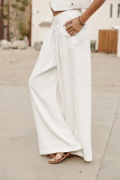 Large | High Waist*Freeman T. Porter Paolina Toscana offwhite