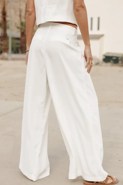 Large | High Waist*Freeman T. Porter Paolina Toscana offwhite