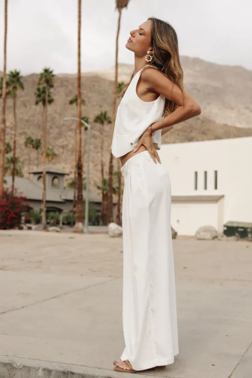 Large | High Waist*Freeman T. Porter Paolina Toscana offwhite