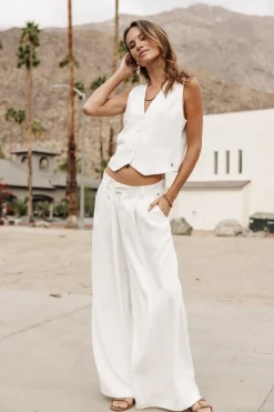 Large | High Waist*Freeman T. Porter Paolina Toscana offwhite